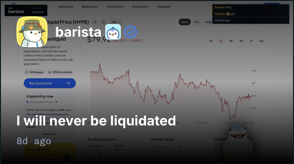 Liquidation alert